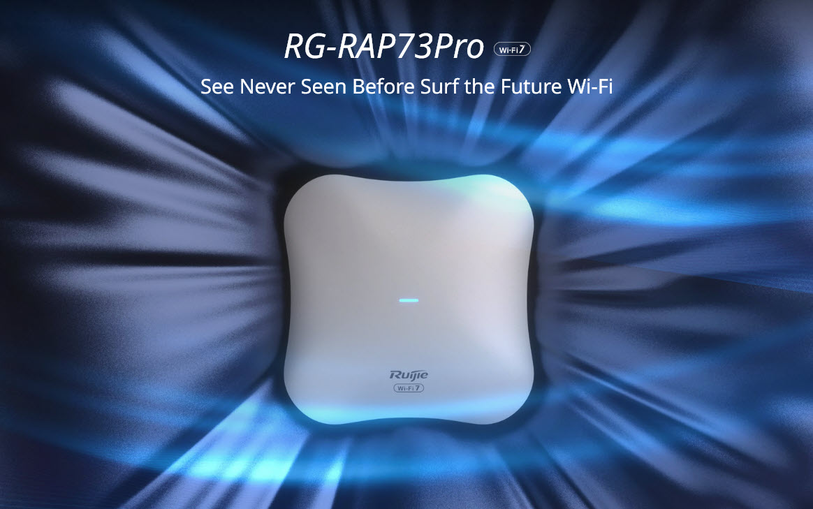 RG-RAP73Pro Reyee Wi-Fi 7 BE14000 Tri-Band Ceiling Access Point