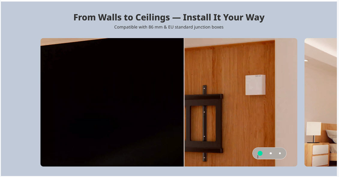 RG-RAP62-Wall-Lite Reyee Wi-Fi 6 AX3000 Dual-Band Wall-Plate AP