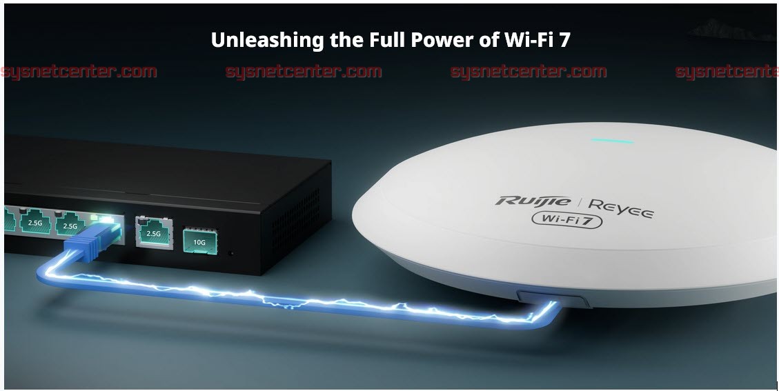 RG-ES206MG-P Unleashing the Full Power of Wi-Fi 7