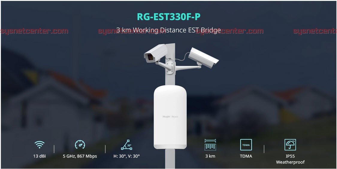 RG-EST330F-P Reyee Wireless Bridge