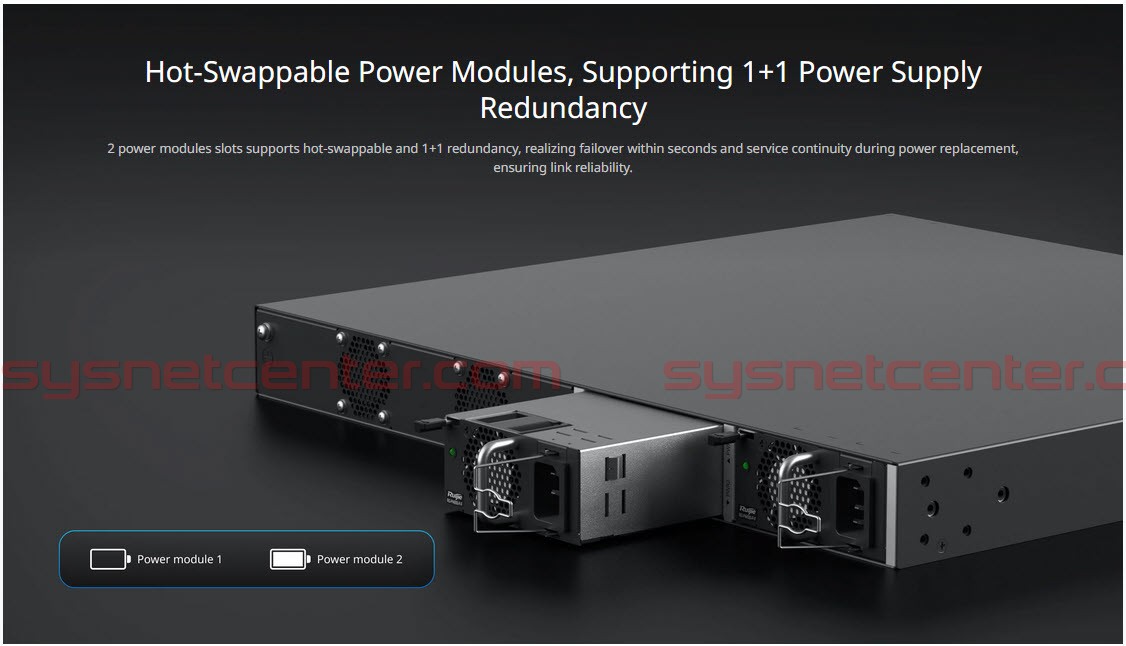 RG-S5315-24MG6XS-UP-E Ruijie L3-Managed PoE++ Switch
