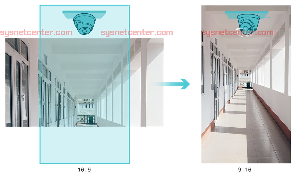 TP-Link VIGI Corridor Mode