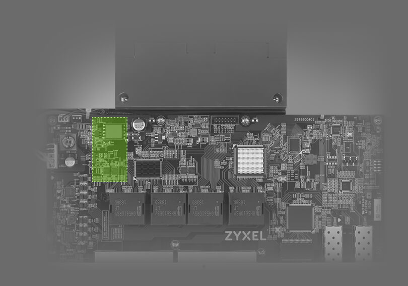 Isolated Circuit Design Provides protection to isolate power surges from Ethernet and power supply.