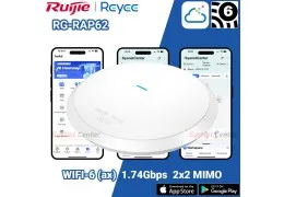 Review Ruijie RAP62 Wifi-6 พร้อม Ruijie Cloud ราคาประหยัด Feature ครบ